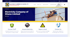 Desktop Screenshot of ecggh.com